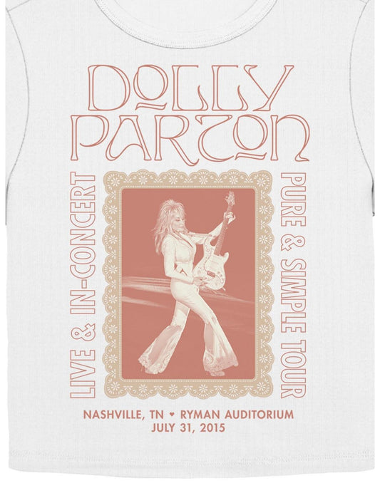 Dolly Parton Pure & Simple Tour Girls Baby T-Shirt - US 3529