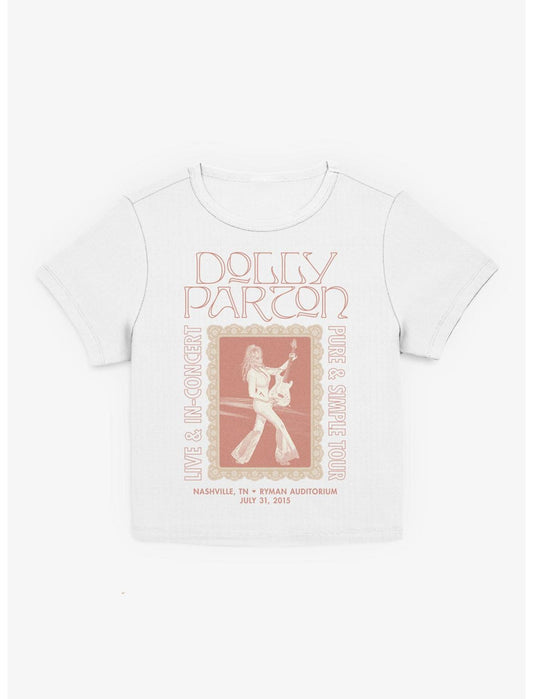 Dolly Parton Pure & Simple Tour Girls Baby T-Shirt - US 3529