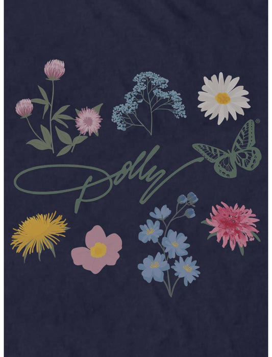 Dolly Parton Floral Signature T-Shirt - US 5110