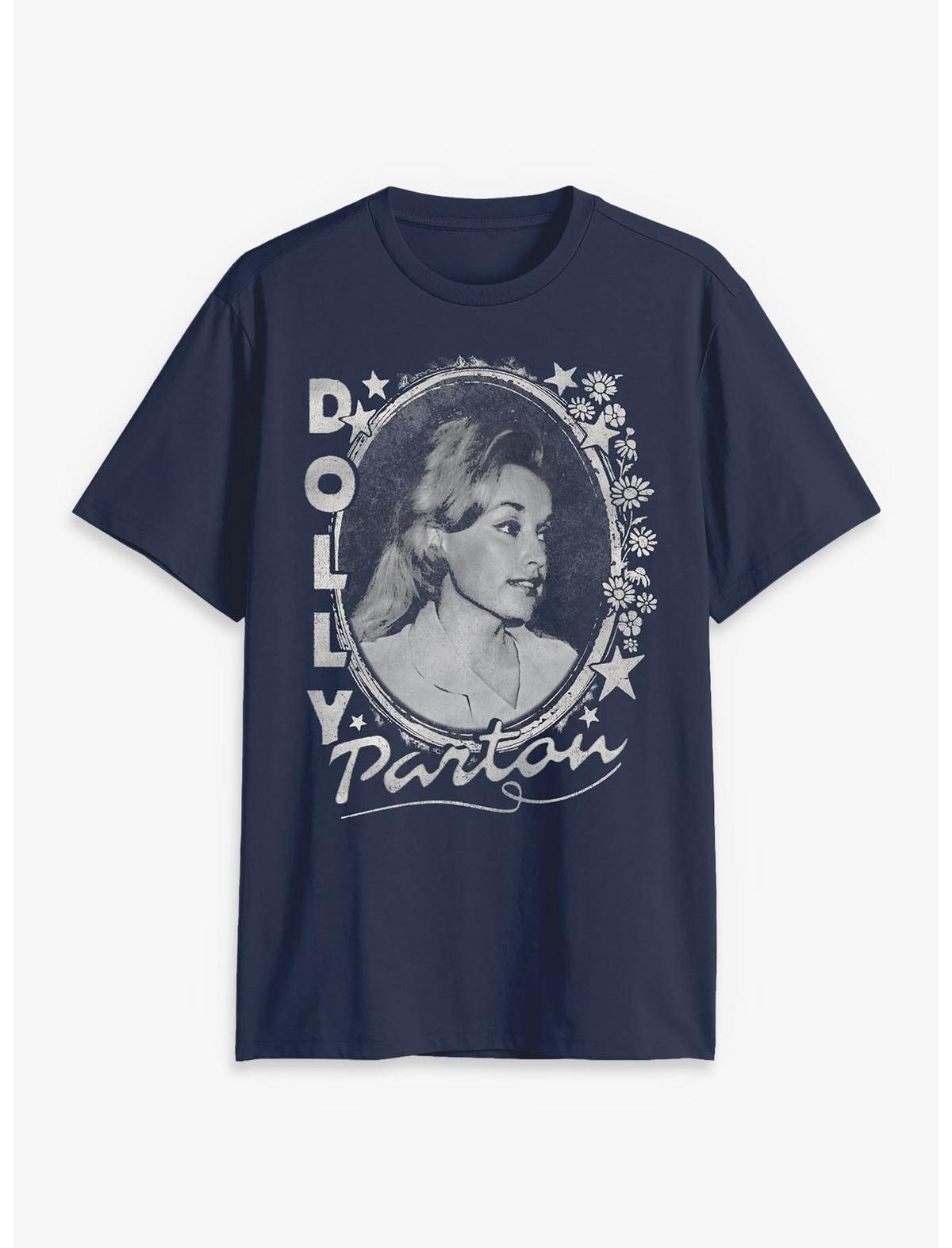 Dolly Parton Stars And Flowers T-Shirt - US 0861