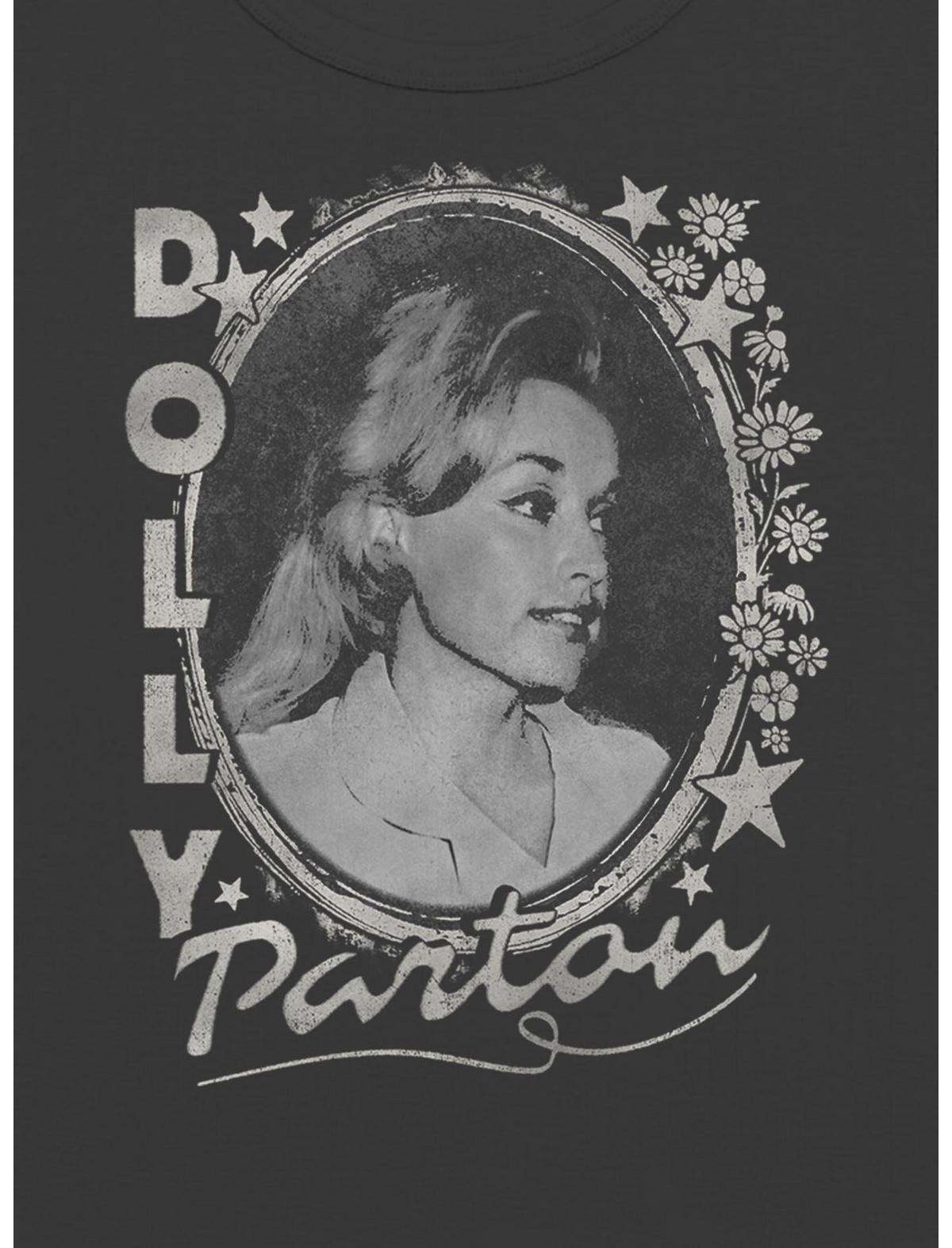 Dolly Parton Stars And Flowers Girls Baby T-Shirt - US 0795
