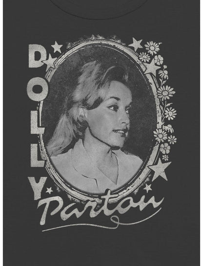 Dolly Parton Stars And Flowers Girls Baby T-Shirt - US 0795