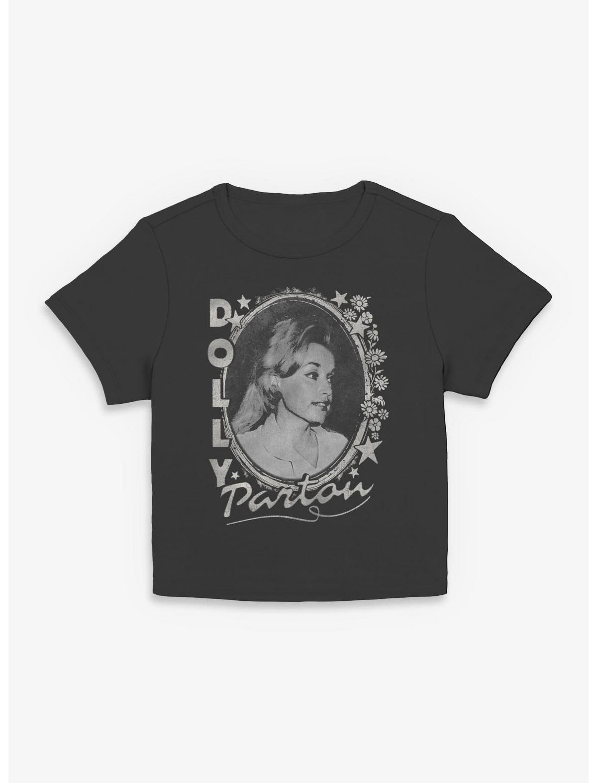Dolly Parton Stars And Flowers Girls Baby T-Shirt - US 0795
