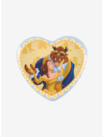 Disney Beauty And The Beast Heart Button - US 1137