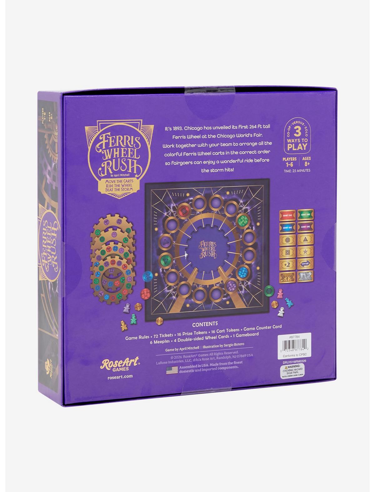 Ferris Wheel Rush Board Game - US 9133