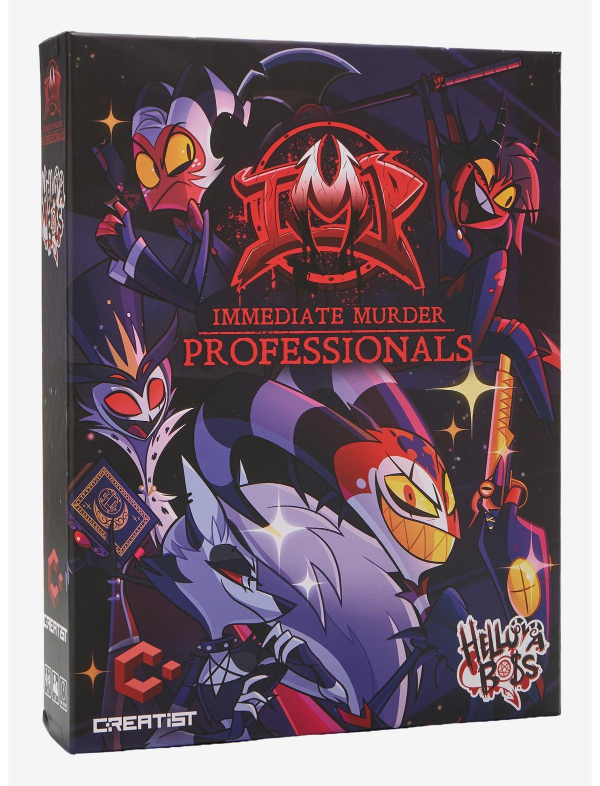 Helluva Boss Immediate Murder Professionals Board Game Hot Topic Exclusive - US 7256