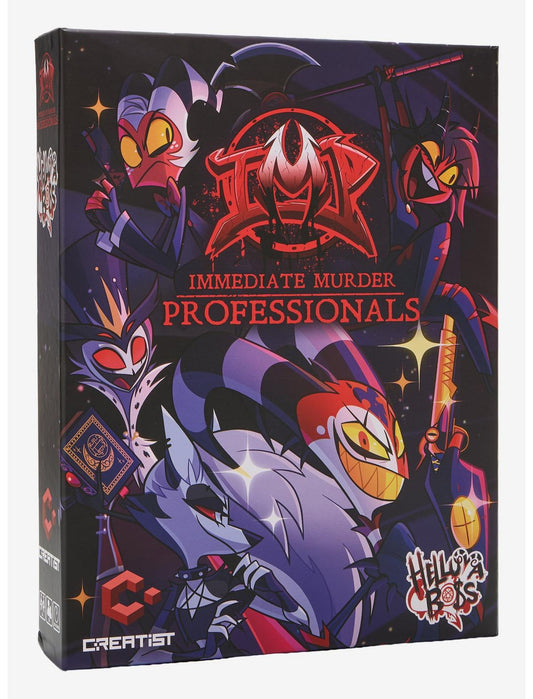 Helluva Boss Immediate Murder Professionals Board Game Hot Topic Exclusive - US 7256