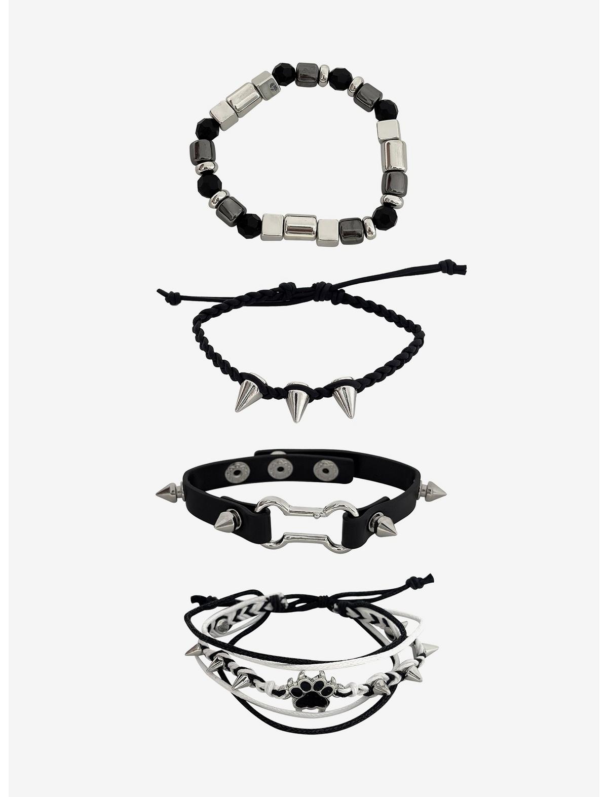 Dog Paw Spike Bracelet Set - US 2141