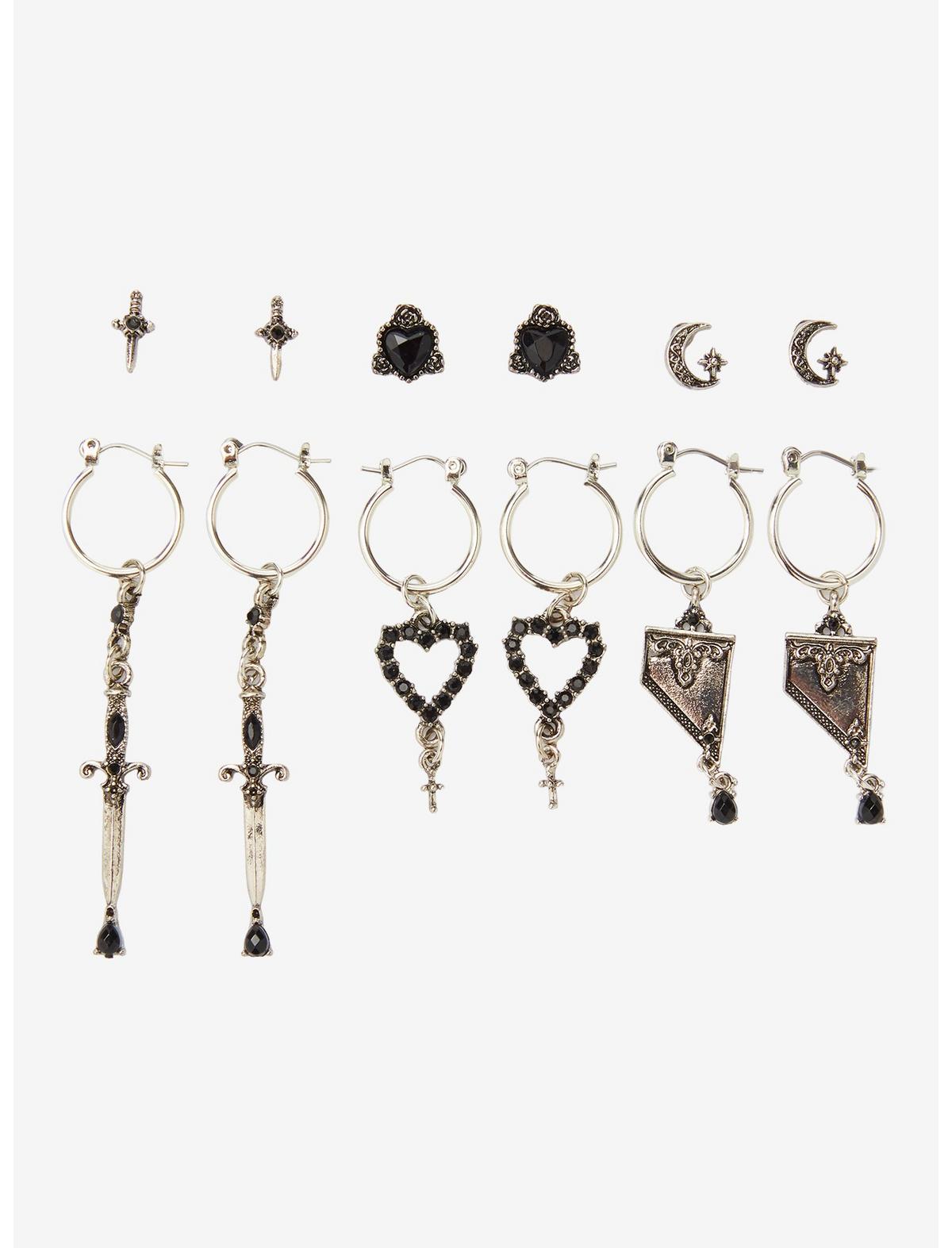 Cosmic Aura Medieval Guillotine Earring Set - US 8920