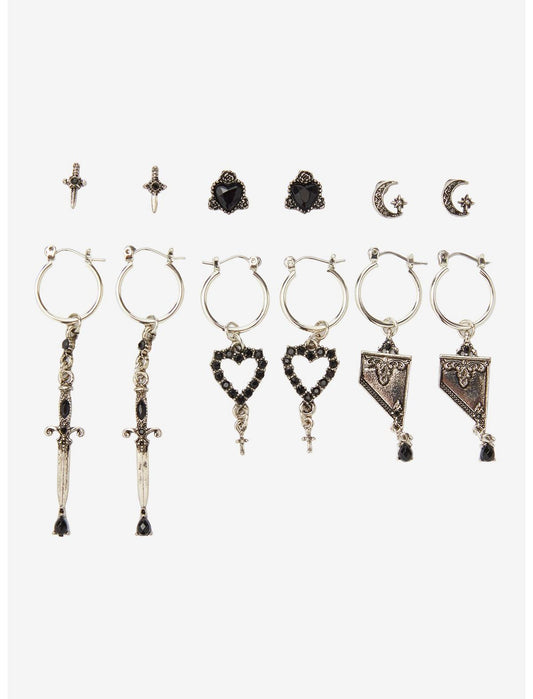 Cosmic Aura Medieval Guillotine Earring Set - US 8920