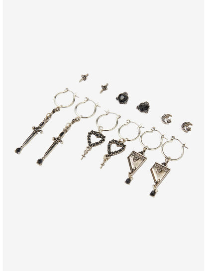 Cosmic Aura Medieval Guillotine Earring Set - US 8920