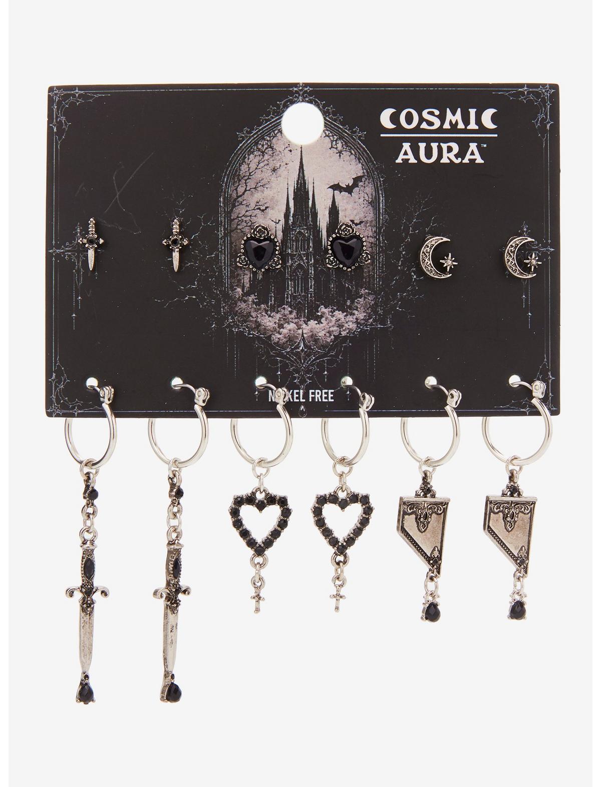Cosmic Aura Medieval Guillotine Earring Set - US 8920