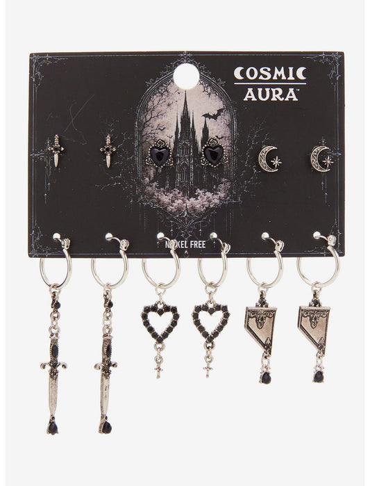 Cosmic Aura Medieval Guillotine Earring Set - US 8920