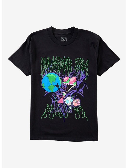 Invader Zim Duo Cyber Sigil T-Shirt - US 7839