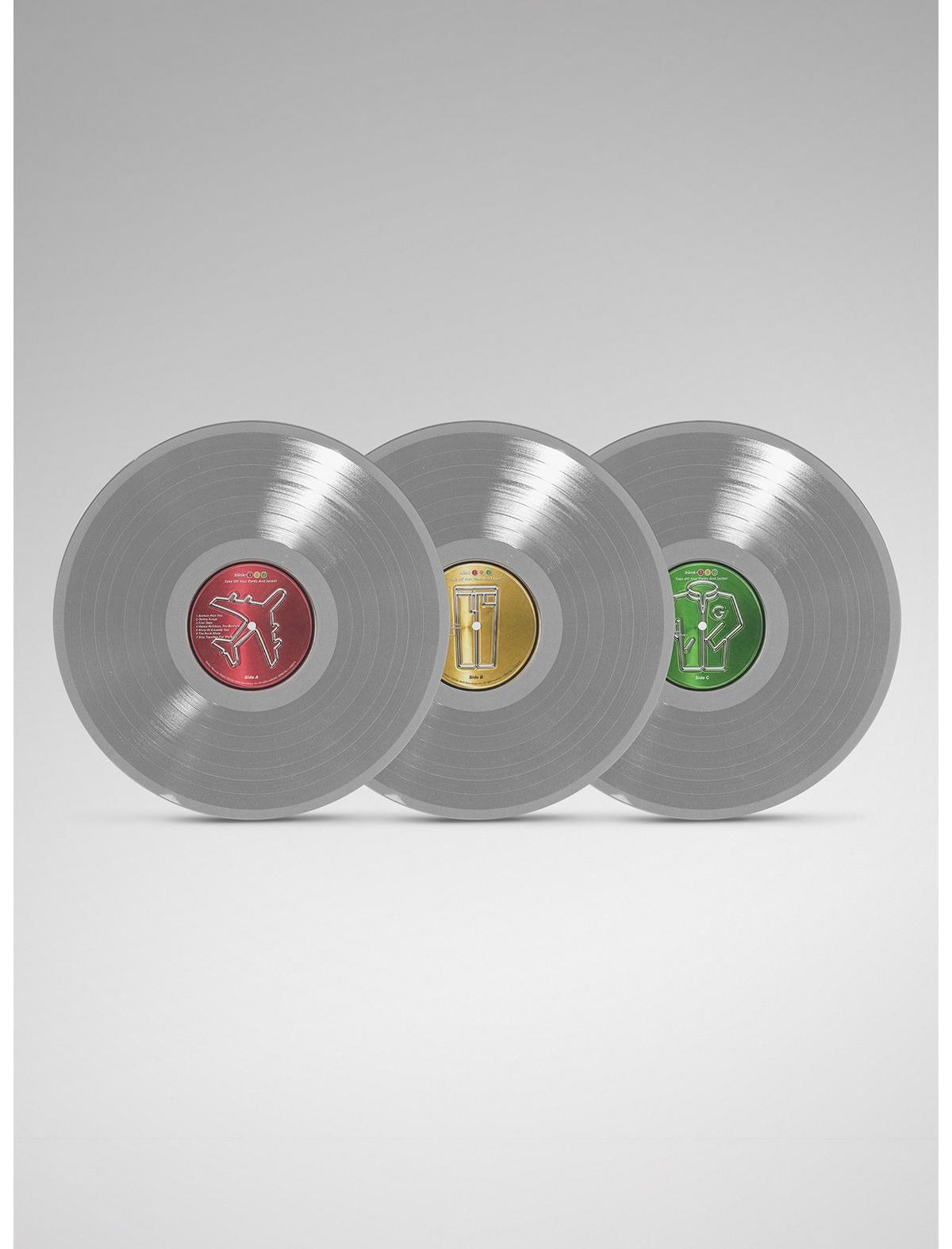 Blink-182 Take Off Your Pants And Jacket (Silver) Double Vinyl LP Hot Topic Exclusive - US 2370