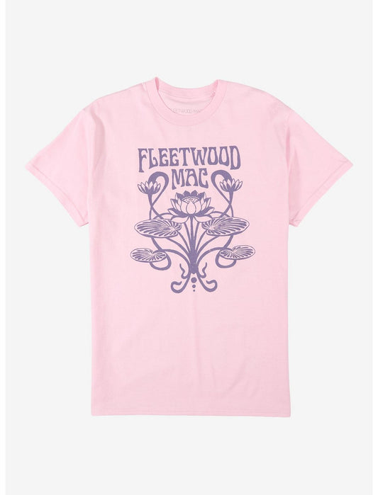 Fleetwood Mac Lotus Pink T-Shirt - US 8266