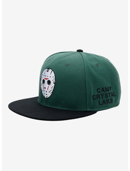 Friday The 13th Jason Mask Snapback Hat - US 8411