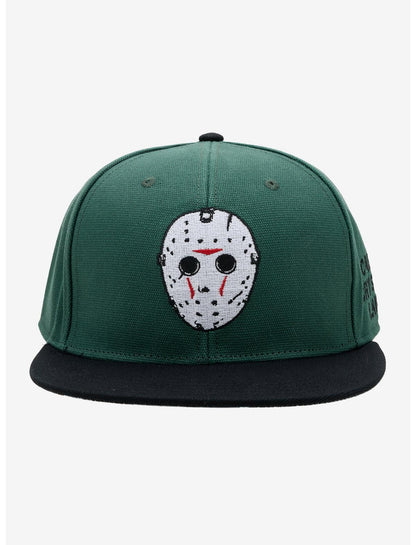Friday The 13th Jason Mask Snapback Hat - US 8411