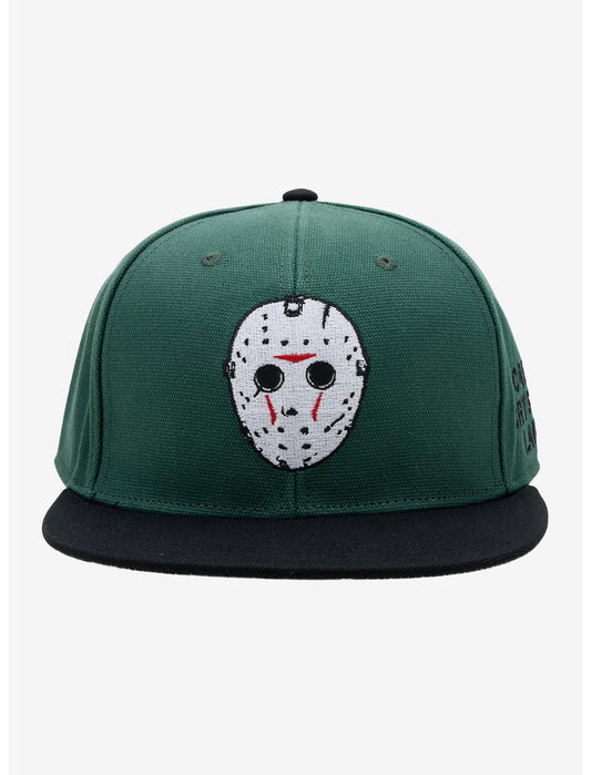 Friday The 13th Jason Mask Snapback Hat - US 8411