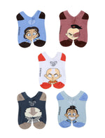 Avatar: The Last Airbender Chibi Character No-Show Socks 5 Pair - US 1667