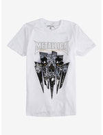 Metallica Jagged Panel Skull T-Shirt - US 0645
