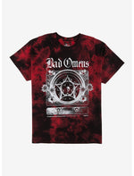 Bad Omens Floral Red Wash T-Shirt - US 9495
