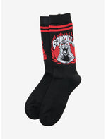Godzilla Fire Varsity Crew Socks - US 2612