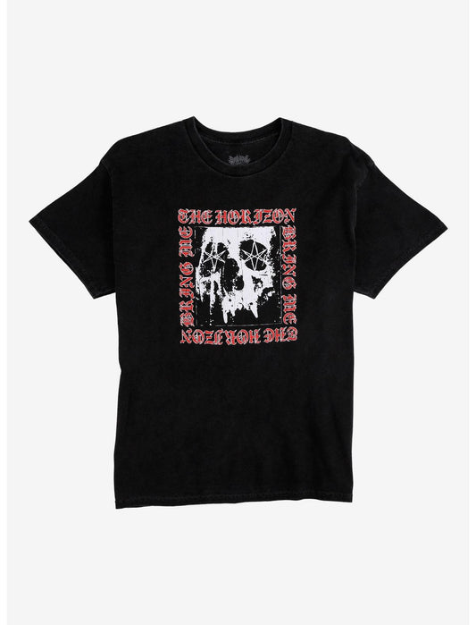Bring Me The Horizon Skull T-Shirt - US 3606