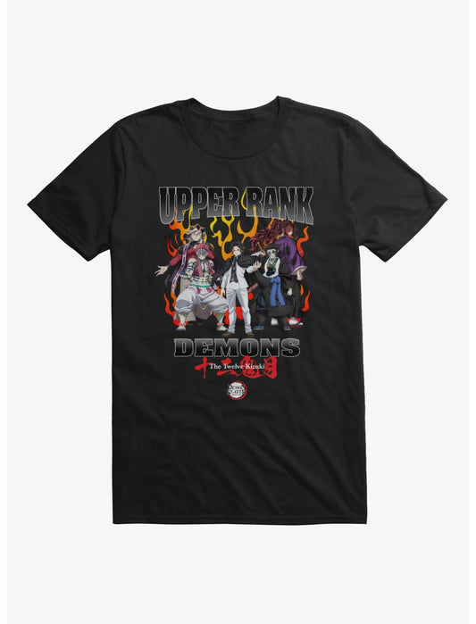 Demon Slayer Infinity Castle Upper Rank Demons T-Shirt - US 5762