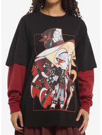 Hazbin Hotel Chibi Lucifer Twofer Long-Sleeve T-Shirt - US 5886