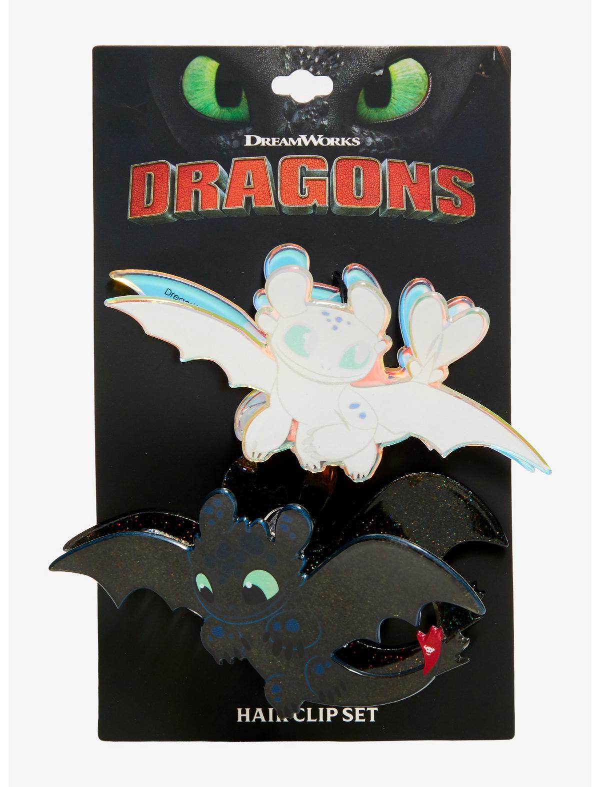How To Train Your Dragon Duo Claw Hair Clip Set - US 7718