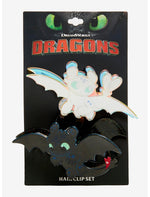 How To Train Your Dragon Duo Claw Hair Clip Set - US 7718