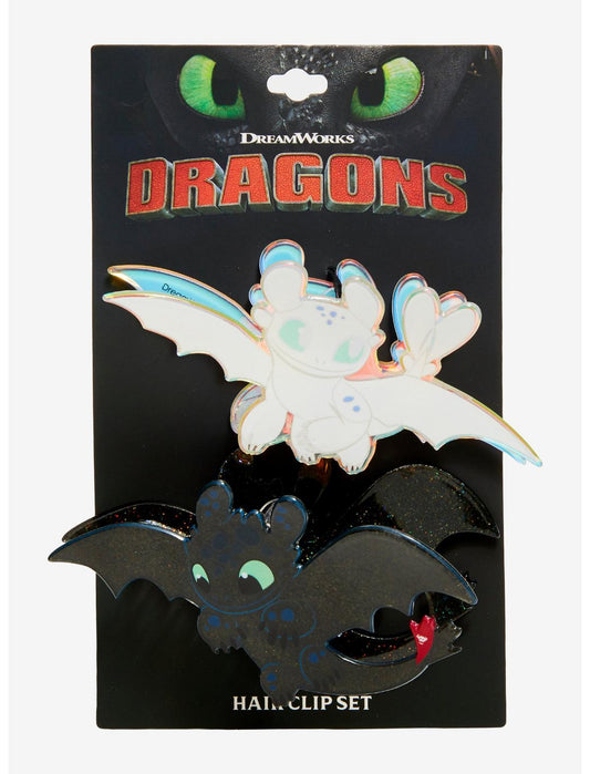 How To Train Your Dragon Duo Claw Hair Clip Set - US 7718