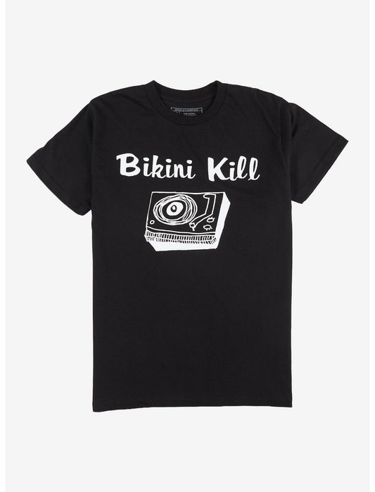 Bikini Kill Record Player T-Shirt - US 6134