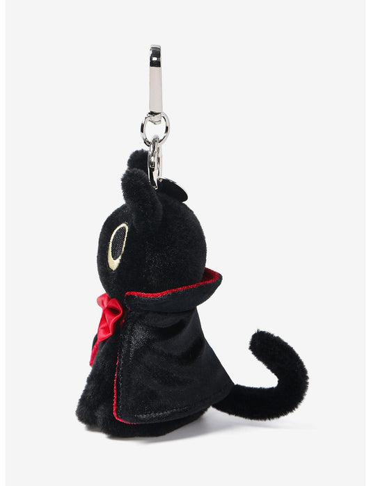 McHugs Dracula Cat Plush Keychain - US 7531
