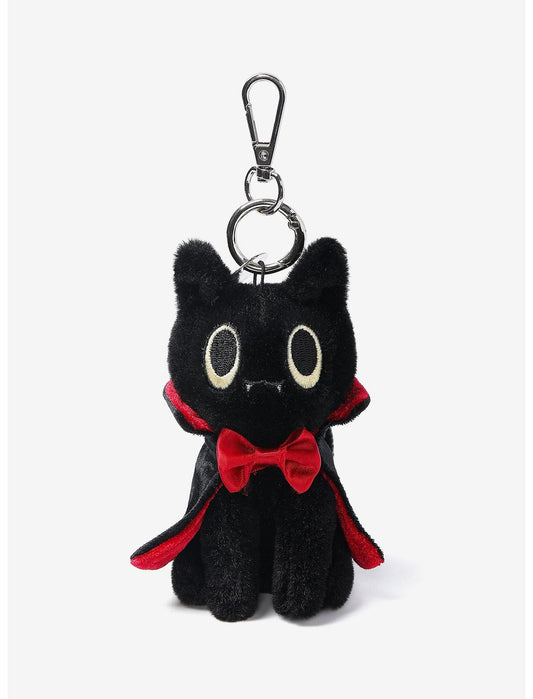 McHugs Dracula Cat Plush Keychain - US 7531