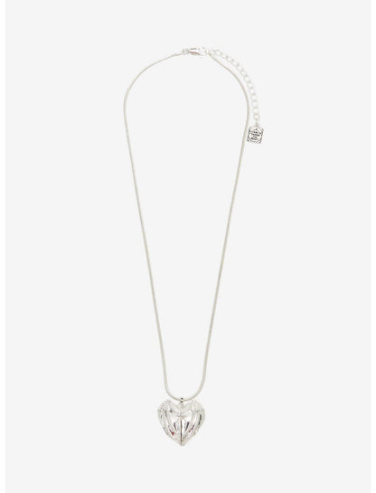 Alex And Ani A Court Of Thorns And Roses Velaris Heart Locket Necklace - US 5419