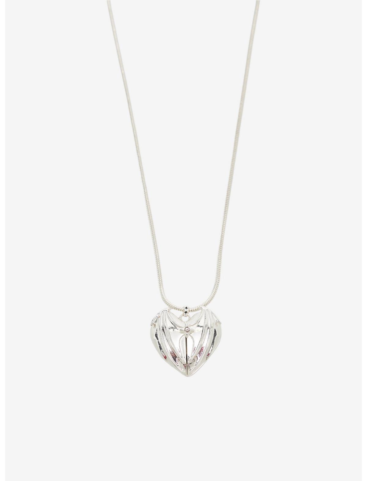 Alex And Ani A Court Of Thorns And Roses Velaris Heart Locket Necklace - US 5419