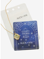 Alex And Ani A Court Of Thorns And Roses There You Are Locket Necklace - US 2686
