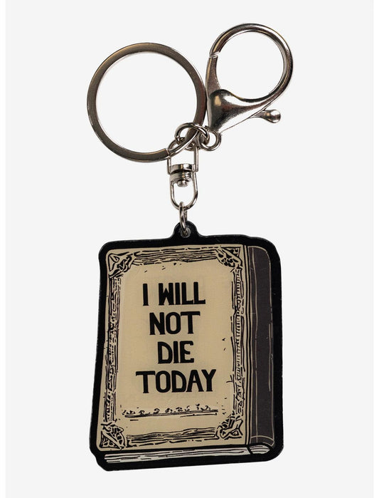 Fourth Wing Book Of Brennan Keychain - US 4011