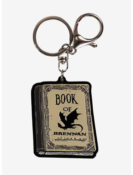 Fourth Wing Book Of Brennan Keychain - US 4011