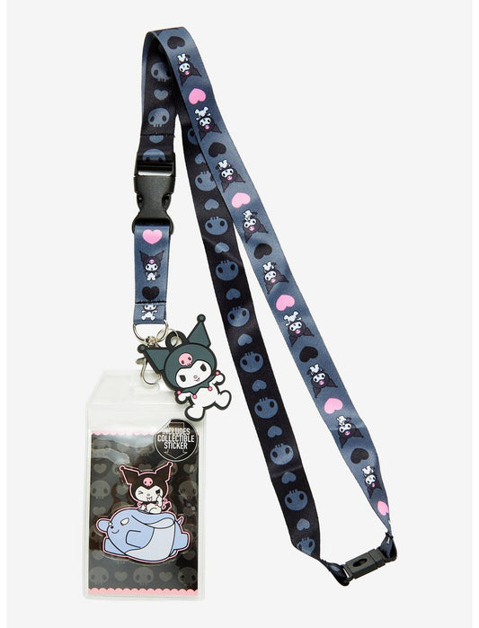 Kuromi Hearts Lanyard - US 1511