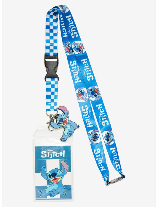 Disney Stitch Checkered Lanyard - US 8217