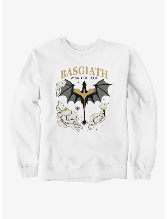 Fourth Wing: The Empyrean Basgiath War College Dragon Crest Sweatshirt - US 2833