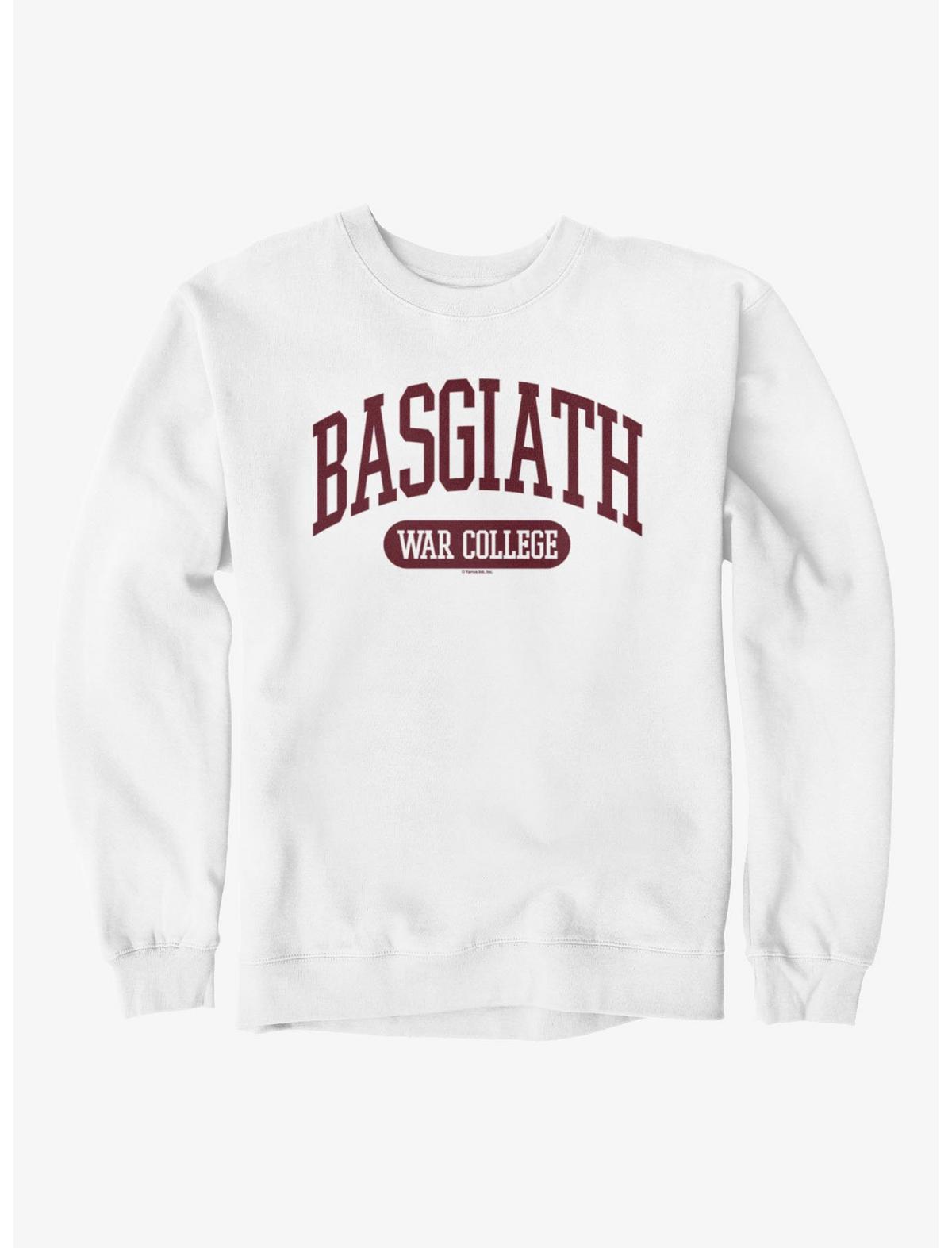 Fourth Wing: The Empyrean Basgiath War College Varsity Logo Sweatshirt - US 0012