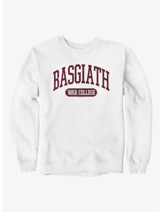 Fourth Wing: The Empyrean Basgiath War College Varsity Logo Sweatshirt - US 0012
