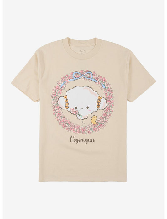 Cogimyun Floral Wreath T-Shirt - US 9499