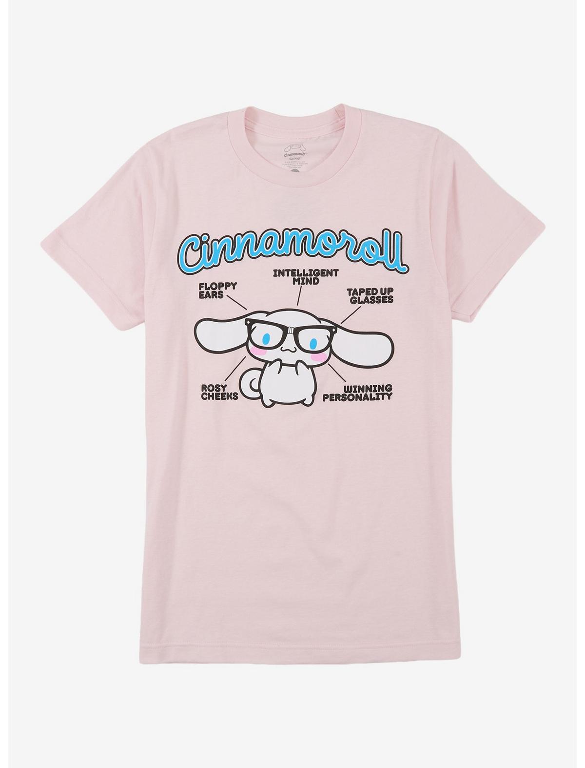 Cinnamoroll Nerd T-Shirt - US 9886