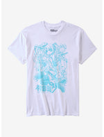 Hatsune Miku Blue Outline T-Shirt - US 7127