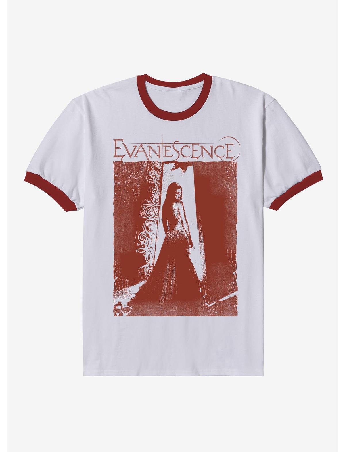 Evanescence The Open Door Ringer T-Shirt - US 8013